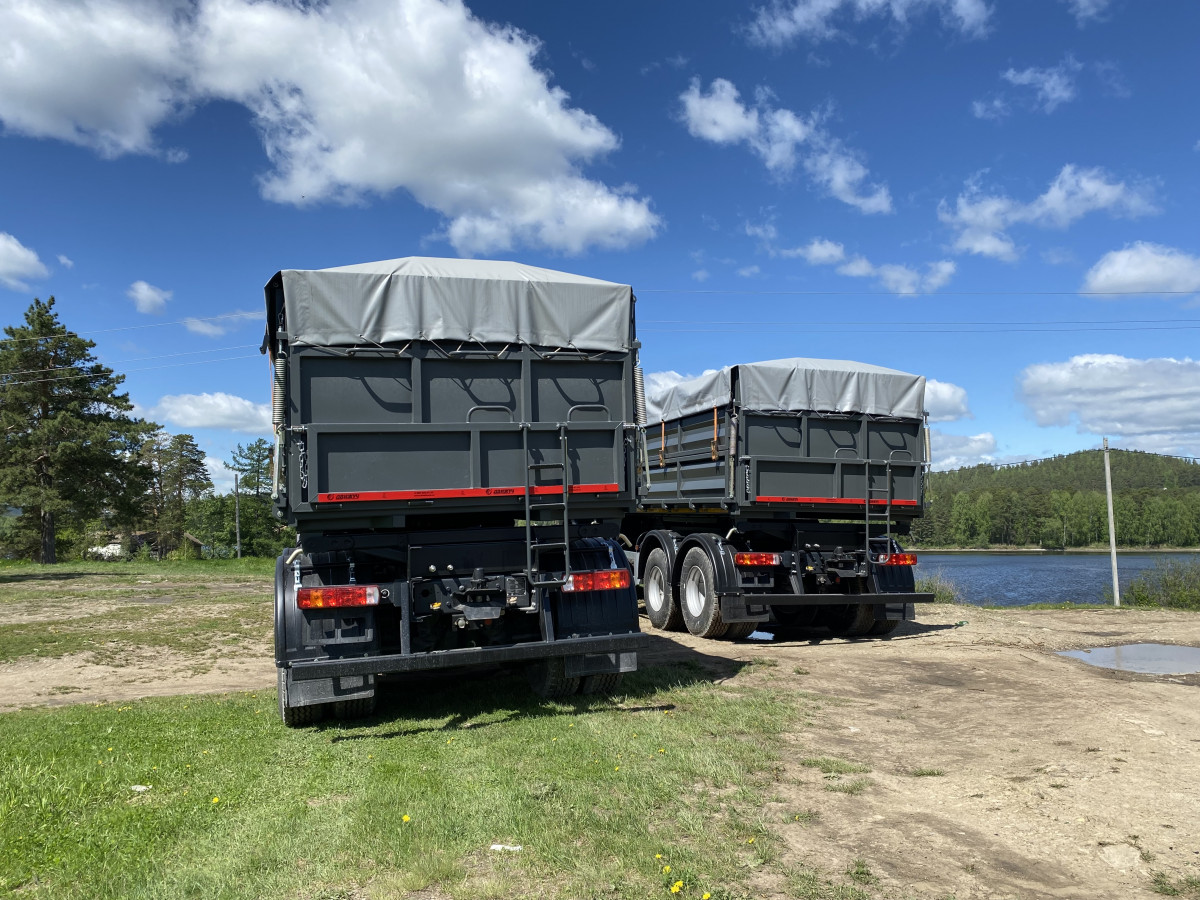 Самосвал-зерновоз HONGYAN CQ3266HV35D
