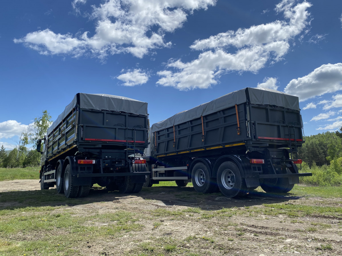 Самосвал-зерновоз HONGYAN CQ3266HV35D