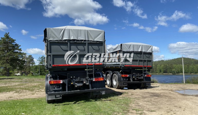 Самосвал-зерновоз HONGYAN CQ3266HV35D