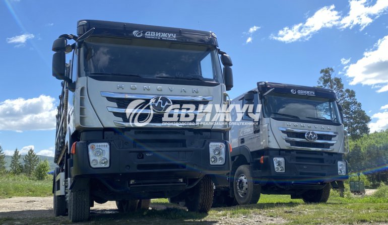 Самосвал-зерновоз HONGYAN CQ3266HV35D