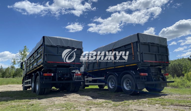 Самосвал-зерновоз HONGYAN CQ3266HV35D